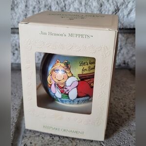 1981 Hallmark Jim Hensons The Muppets ornament like new in box!!